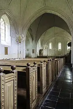 Interieur naar het oosten