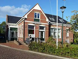 Het vroegere café Groenewold, dorpshuis in 2010