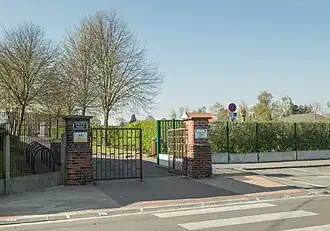 Toegang tot de begraafplaats