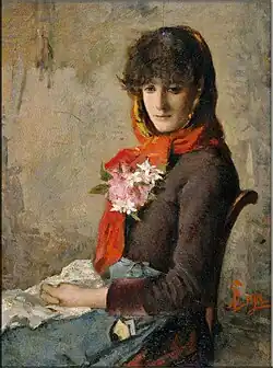 Ragazza di Crespina, ca. 1870