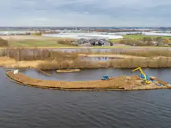 Bouw van een vervangende legakker in 2021