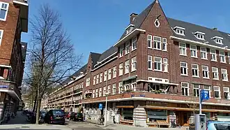 Legmeerstraat hoek Legmeerplein (april 2019)