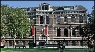 Kweekschool voor Zeevaart (vanuit het westen)