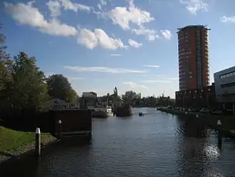 Eerste stuk van de Trekvliet (2013)