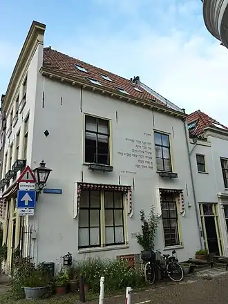 Groenesteeg 70, een Rijksmonument uit de 18e eeuw
