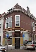 Winkelwoning in Jugendstil stijl
