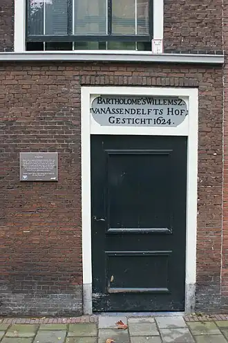 deur van het Van Assendelfthof