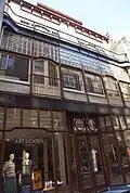 Winkelwoning in jugendstil