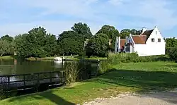 De Leiebocht in Sint-Martens-Latem waar De Saedeleer een tijdlang woonde