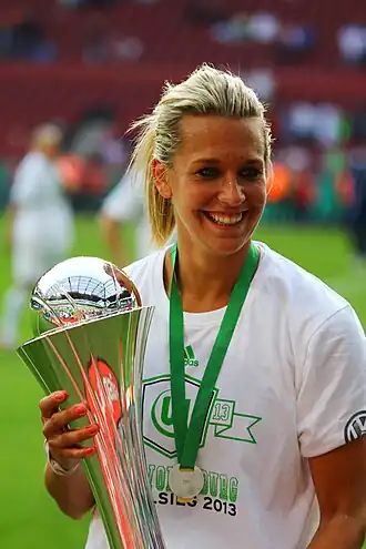Goeßling bij VfL Wolfsburg in 2013