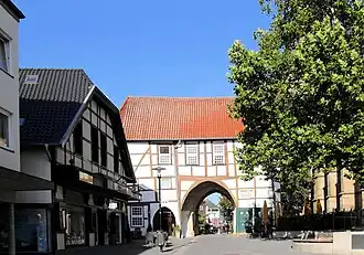 De Römer aan de buitenzijde van de stad