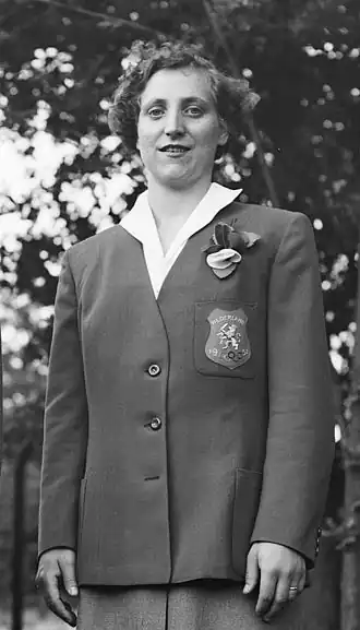 Lenie Gerrietsen in 1952