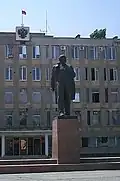 Lenin Monument in Georgiejevsk (2006).