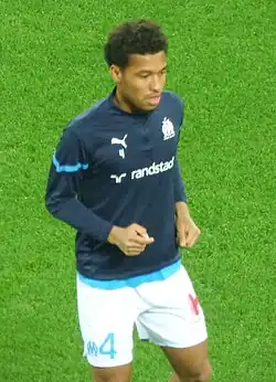 Boubacar Kamara in 2022 als speler van Olympique Marseille