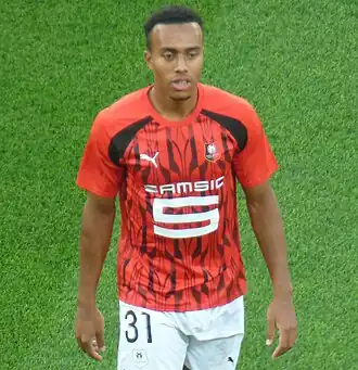 Doué in 2023 als speler van Stade Rennais