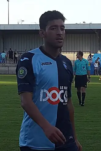 Tissoudali in 2016 als speler van Le Havre