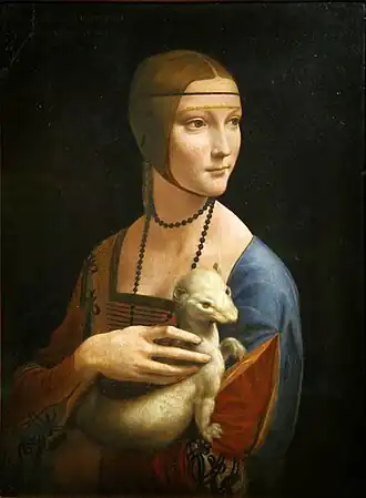 De dame met de hermelijn, portret door Leonardo da Vinci