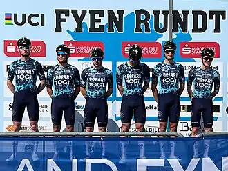 De ploeg bij Fyen Rundt in 2023.