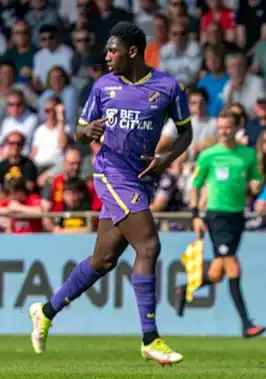 Zeefuik als speler van FC Volendam in 2023