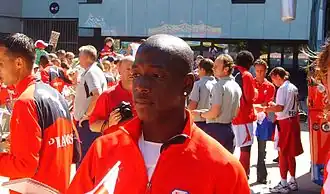 Leroy George op de Open Dag van FC Utrecht (2007)