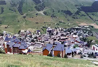 Les Deux Alpes in de zomer