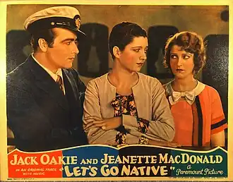 Aanplakbiljet voor Let's Go Native