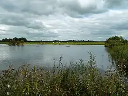 Uitzicht vanuit de vogelkijkhut van de Lettelberter Petten