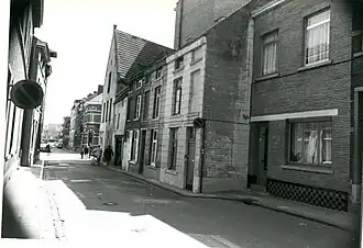 De Brouwersstraat in 1976.