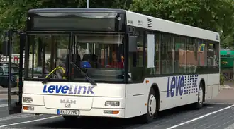 Een MAN Lion's City bus van Levelink