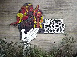 Levensboom (1973), Reidfjild 1, bij OBS Master Fennemaskoalle, Tietjerk