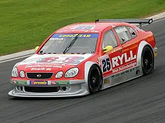 Ronny Melkus in zijn Lexus V8 STAR