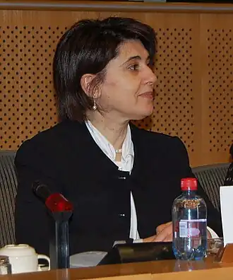 Leyla Zana, Brussel, 2010
