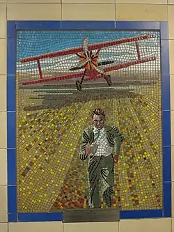 Hitchcock North by Northwest (1959).