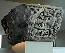 Romaans kapiteel (St-Lambertuskathedraal, 1160-'80)