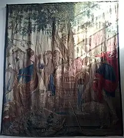 18e-eeuws wandtapijt