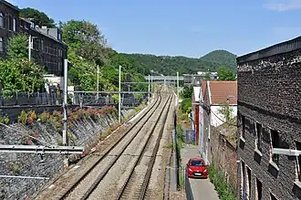 Spoorlijn 34 in Luik