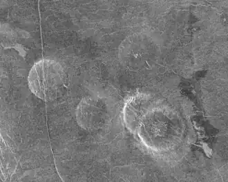 Radarbeeld van de ruimtesonde Magellan