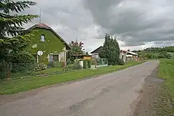 Straat in Libanice (2)