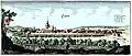 Merian-prent van Lichem (Lychen) van omstreeks 1652