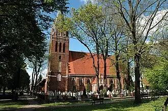 De Heilige Ursulakerk in Lichnowy