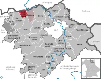 Kaart van Lichtenberg