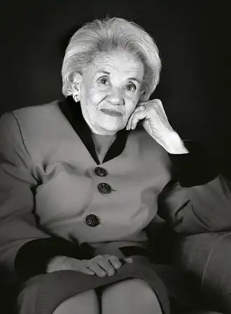 Lidia Gueiler Tejada in 2009