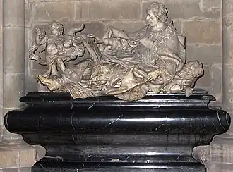 Grafmonument van kanunnik Metternich (17e eeuw)