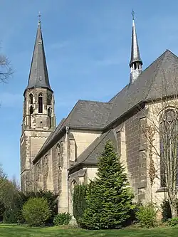 Liedberg, kerk: katholieke Pfarrkirche Sankt Georg