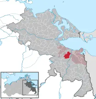 Kaart van Liepgarten