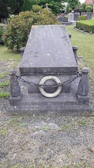 Grafmonument van Ernest Bergmann