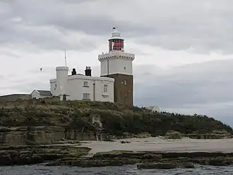 vuurtoren op Coquet Island
