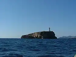 Het eilandje Na Foradada