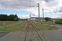 De lijn bij Melgven in 2010