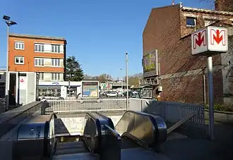 Toegang tot Canteleu